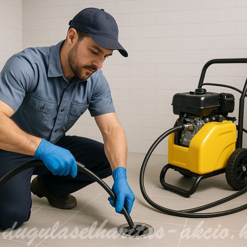 Fővezetéki duguláselhárítás